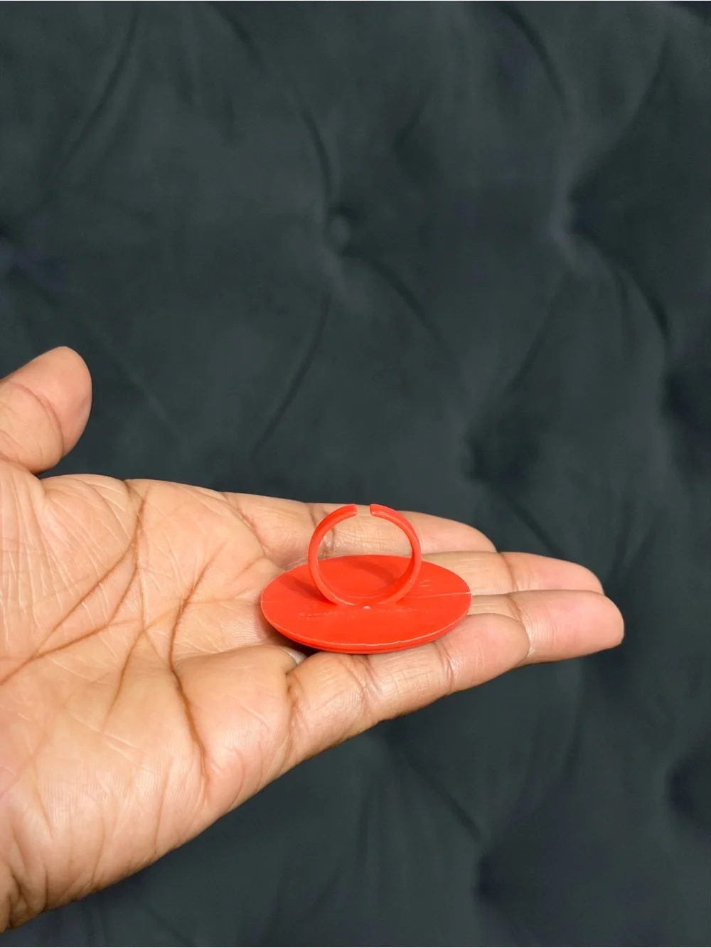 Spider-Man Blue & Red Plastic Ring